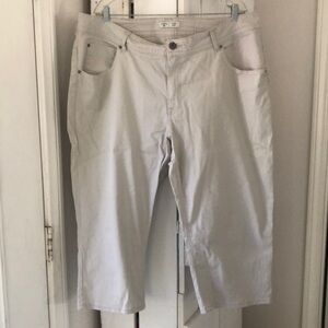 Riders by Lee tan knee knocker pants size 22w